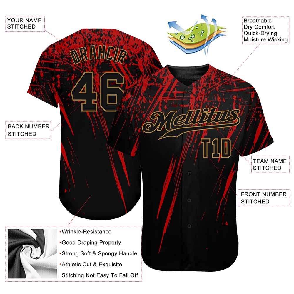 Sublimation Baseball Uniform Jersey Shirts
